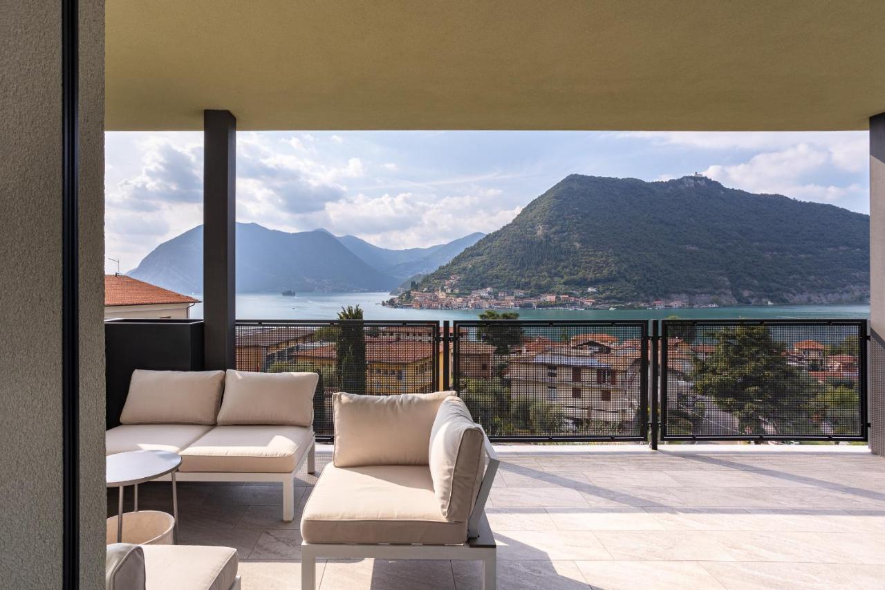 Lake Iseo Panorama Sulzano Exteriör bild