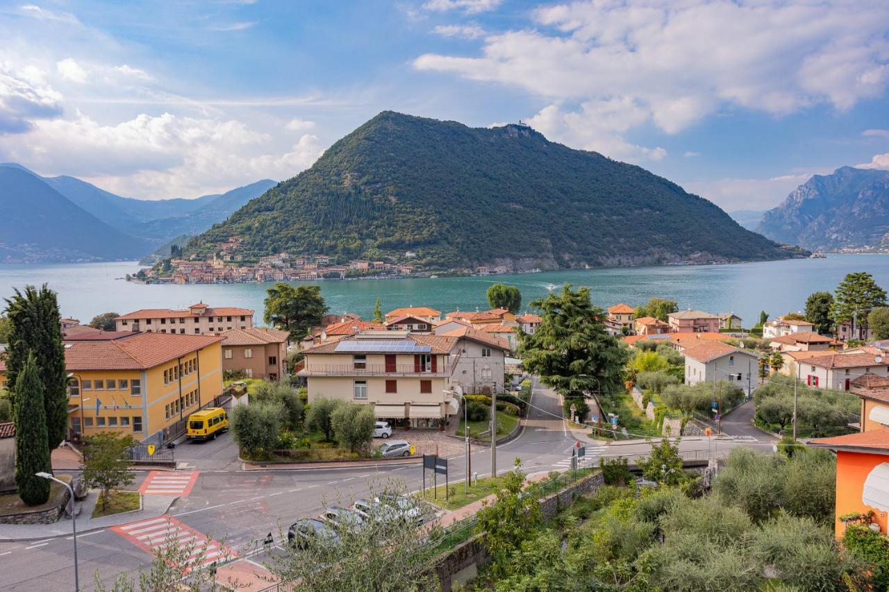 Lake Iseo Panorama Sulzano Exteriör bild
